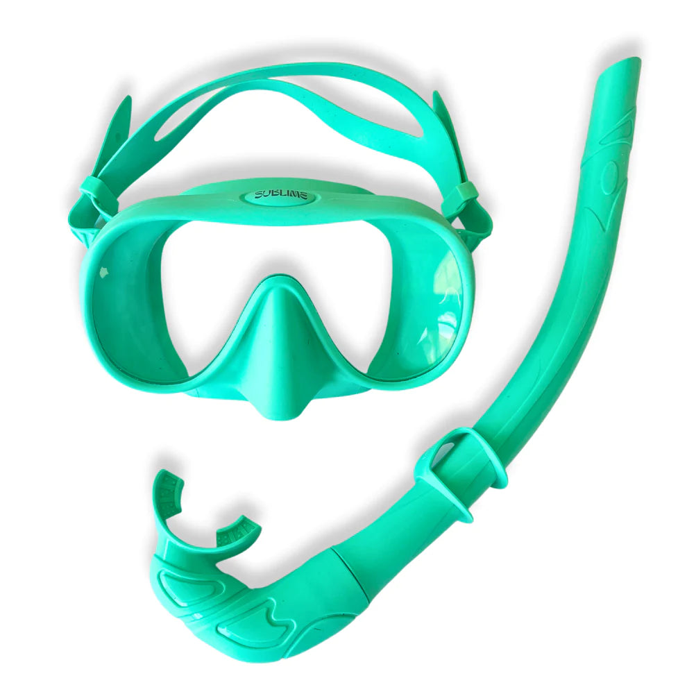 Sublime Snorkel Set - Aqua